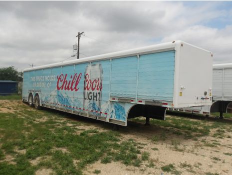 USED 2012 HACKNEY 20-BAY BEVERAGE TRAILER