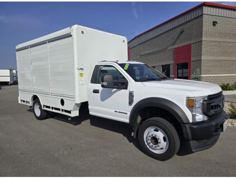 USED 2020 FORD F550 6-BAY ROUTE TRUCK