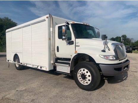 USED 2019 INTERNATIONAL MV 8.5-BAY BEVERAGE TRUCK