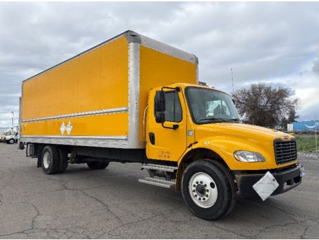 USED 2022 FREIGHTLINER M2 26' SUPREME BOX TRUCK